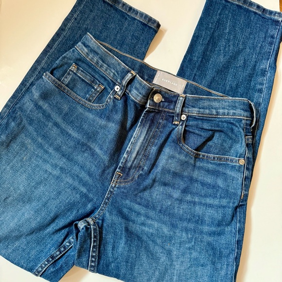 Everlane High Waist Straight Ankle Jeans Size 27 - Picture 2 of 6